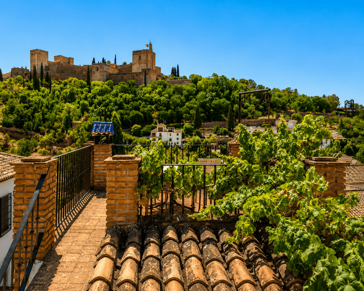 Two Houses Facing Alhambra - Lower Albayzin