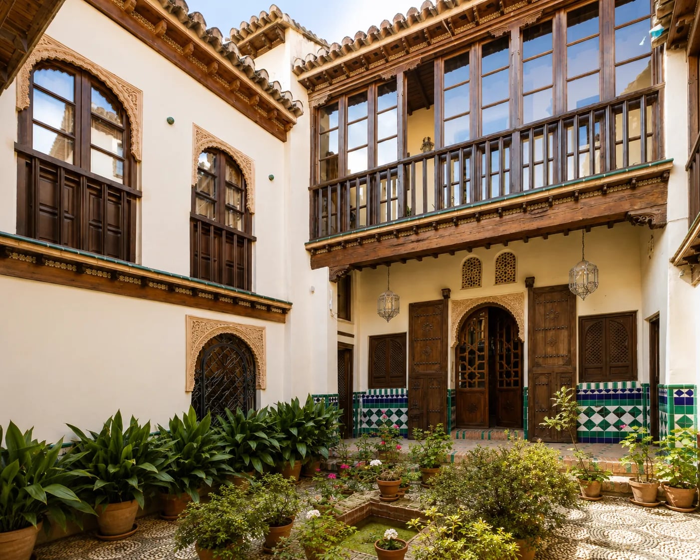 Bemerkenswerte Carmen mit mehreren Patios - Oberes Albaicín